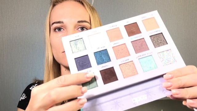 Моя коллекция палеток теней. смотреть онлайн