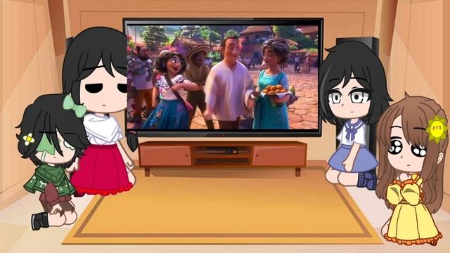 Реакция энканто(Мадригаль) на клип ро семью мадригаль смотреть онлайн