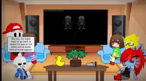 UNDERTALE REACT TO TIME PARADOX (REQUEST)