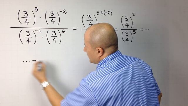POTENCIACIÓN CON FRACCIONES - Ejercicio 2 смотреть онлайн