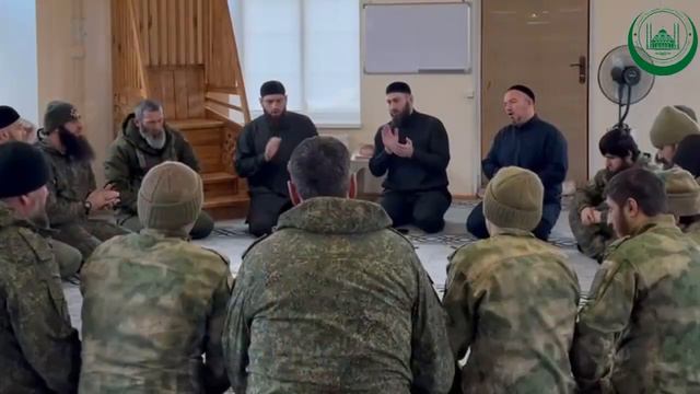 делегация ДУМ ЧР посетила Мелитополь где в джумаа-мечети "аль-Рахман" был проведен пятничный намаз смотреть онлайн