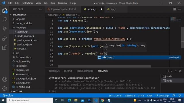 Mini-Project In Mean Stack (Nodejs + Angular + Express + MongoDB + CSS + HTML) Tutorial Hindi Part- смотреть онлайн