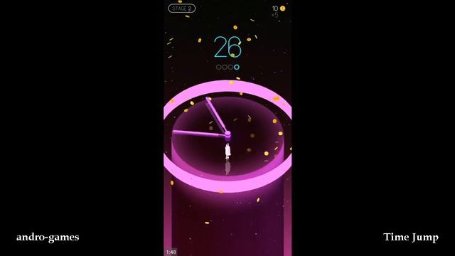 Time Jump (by Ketchapp) - arcade game for android and iOS - gameplay. смотреть онлайн