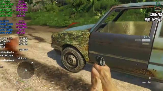 Far Cry 3 Remastered | Gt 1030 | All Settings | Game Tasted. смотреть онлайн