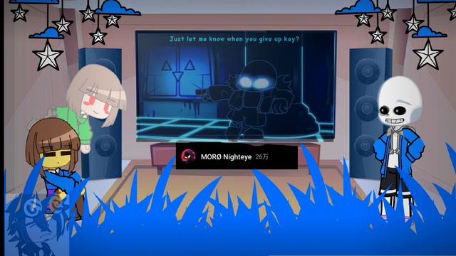 Sans，frisk and chara react nm sans vs chara смотреть онлайн