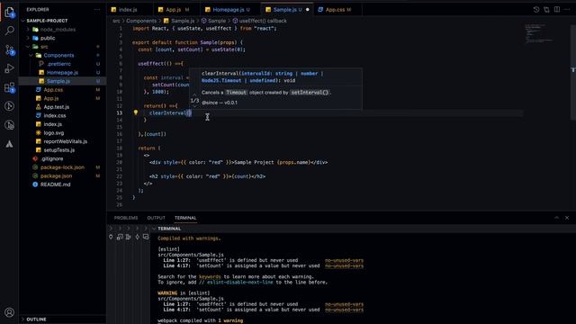 SetInterval and setTimeout in react and react native #ClearInterval #clearTimeout #reactnative смотреть онлайн