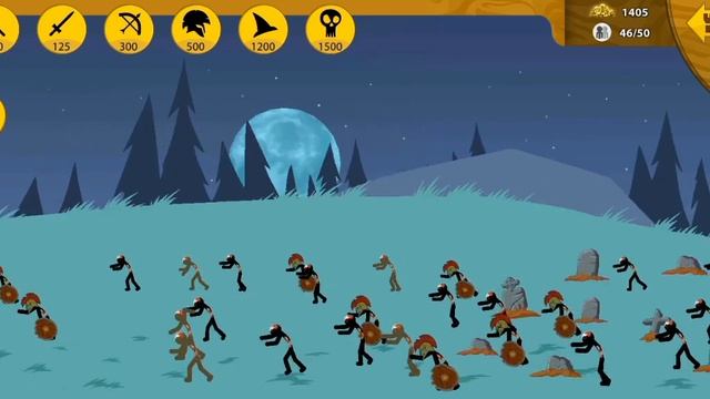 Играю Stick War зомби.#stickwar смотреть онлайн