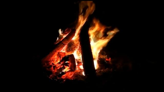 ЗВУК ГОРЯЩЕГО КОСТРА ПОД ЗВУК ПРИРОДЫ. смотреть онлайн
