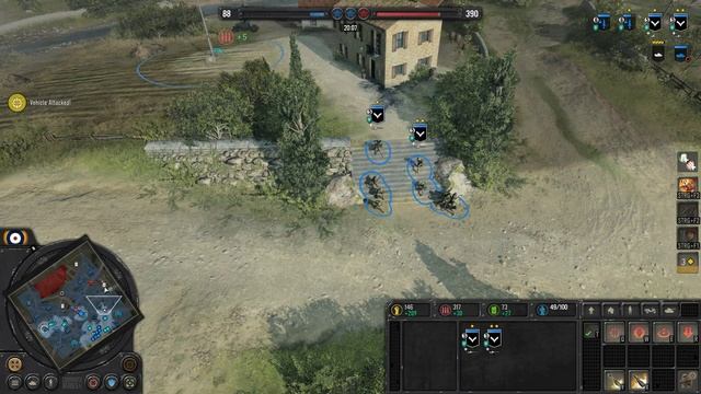 Company of Heroes 3 - STRANGE MATCH - British Forces Gameplay - 2vs2 Multiplayer - No Commentary смотреть онлайн