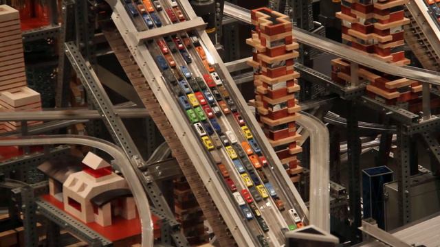 Metropolis II by Chris Burden at LACMA смотреть онлайн