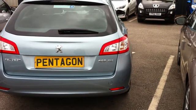 2011 11 PLATE PEUGEOT 508 1.6 HDI 112 ACTIVE SW ESTATE - ALPINE BLUE смотреть онлайн