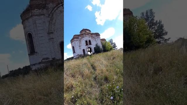 Забытые места России.Курская область Тимский район.Деревня Рождественка заброшенный храм смотреть онлайн