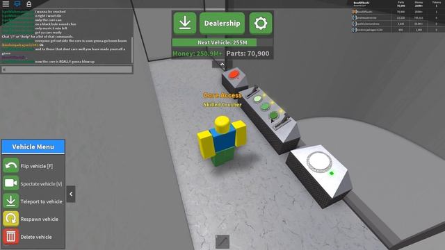 ROBLOX Car Crushers 2 | CORE EXPLOSION смотреть онлайн