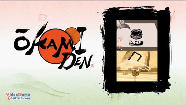 Okamiden Gameplay for Nintendo DS 3DS w/ Mushi and Mushi's Mom смотреть онлайн