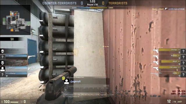 My last Ace of 2k14 USP-S Ace On Cache смотреть онлайн