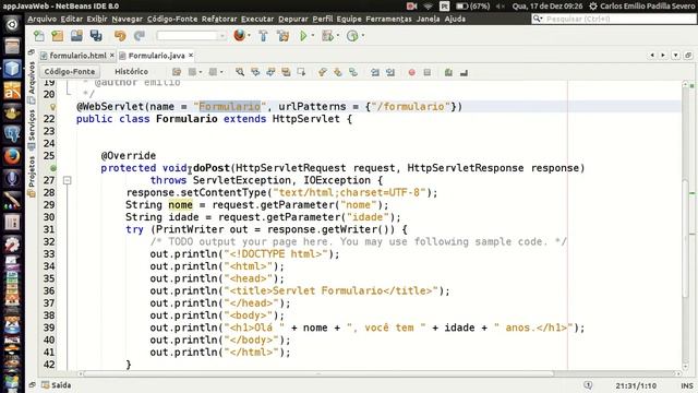 Programação Java Web com JSP e Servlets (Requisições POST) смотреть онлайн