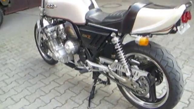 Honda CBX 1000 CB 1 - (re)-start after winter break. Marshall 6-1 sound. смотреть онлайн