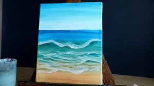 Мастер-класс по акриловой живописи ОКЕАН. Море акрилом