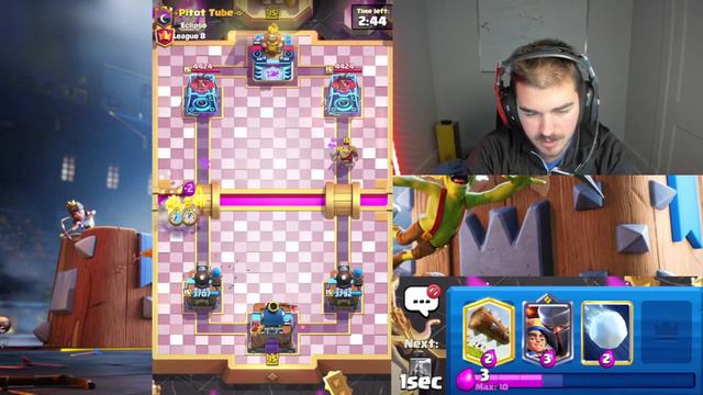 Evo tesla is BROKEN in Clash Royale смотреть онлайн