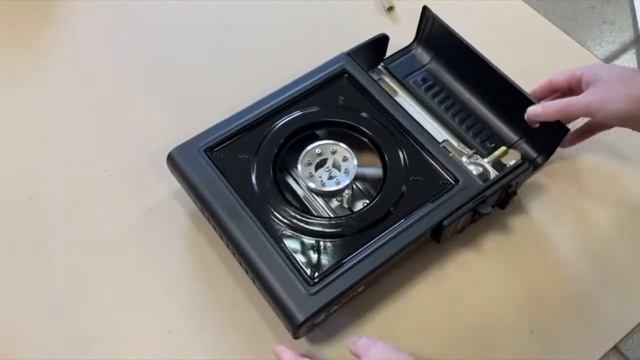 Плита газова туристична під балон та штуцер для шланга ви-во AXXIS Польша смотреть онлайн