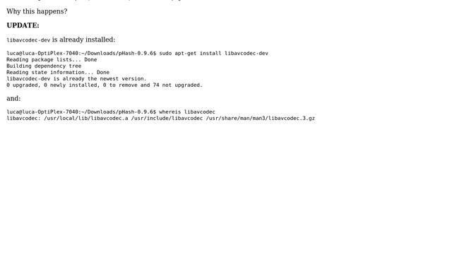 FFMPEG installed but not found смотреть онлайн