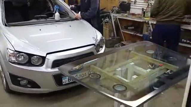 Интерьерный мозаичный портрет