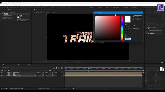 After Effects Tutorial: Fire Text Animation in After Effects (simple way!!!!) | Cinematic Title смотреть онлайн