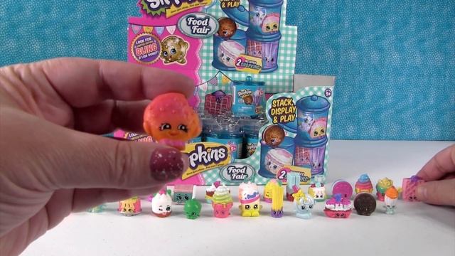 Food Fair Palooza Shopkins 2 Pack Blind Bag Toy Opening Review | PSToyReviews смотреть онлайн