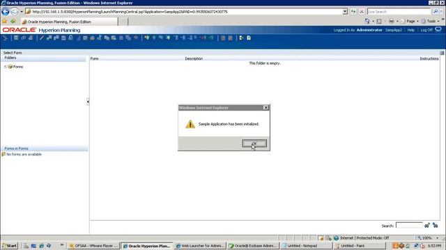 Hyperion Planning Setting Up Sample ApplicationA смотреть онлайн