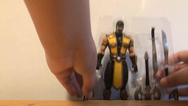 Unboxing Mortal Kombat Shaolin Monks scorpion action figure смотреть онлайн