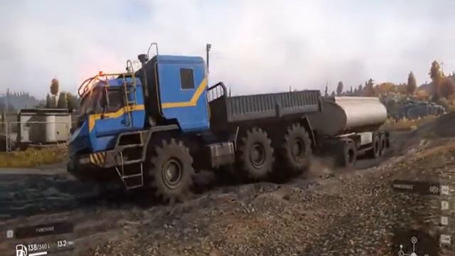 salaaamm SnowRunner - Azov 42-20 Antartic - Trailer Transport Test camion Offroad (2) смотреть онлайн