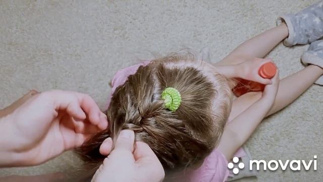 Простая прическа в школу за две минуты. смотреть онлайн