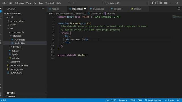 Child Components and Props handling in ReactJS смотреть онлайн