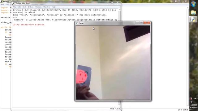 Python Smiley Face Detector using Convolutional Neural Network смотреть онлайн