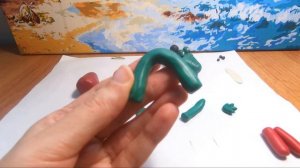 Как слепить Крокодила Гену из пластилина?/Видео лепка