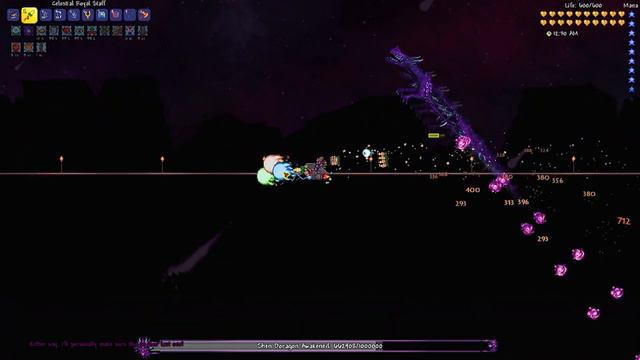 Terraria　【Ancients Awakened + Zenith＆Swords】最終回　超凶悪カオスのボス　Shen Doragon Awakened смотреть онлайн