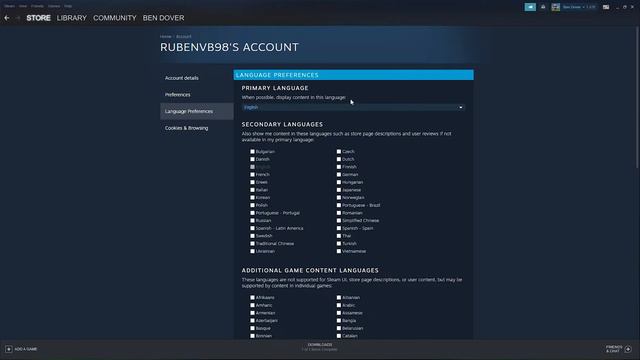 How To Change Steam In game language смотреть онлайн