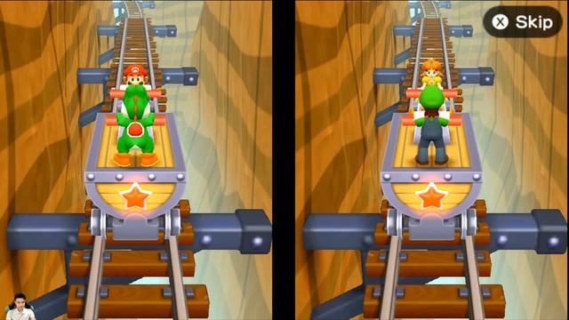 Mario Party:The Top 100 Minigames - Yoshi Vs Mario Vs Luigi Vs Daisy (Master COM) смотреть онлайн