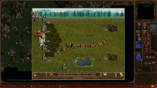 Heroes 3: HOTA JC XL 160% 24+8+2 OX-117 Мой Красний Замок vs Tofsla: Синего Некрополиса Часть 1 смотреть онлайн