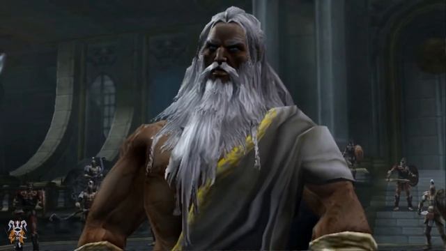 God of War II - Zeus mata a Kratos (La traición de Zeus) смотреть онлайн