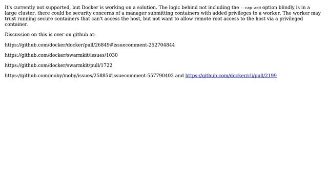 DevOps & SysAdmins: How to set Linux capabilities on docker swarm mode service invocations? смотреть онлайн