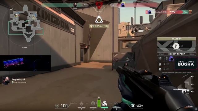 My Highest Kill VALORANT Game (First Impressions) | Bugha смотреть онлайн