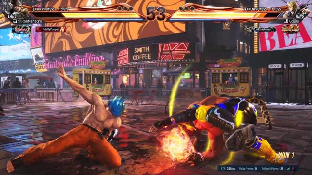 Lars (SS Blue) Vs Aggressive King | Tekken 8 Ranked смотреть онлайн