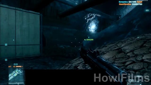 Battlefield 3 Alpha : AKS-74u Gameplay [HD] NVIDIA GTX 260 смотреть онлайн