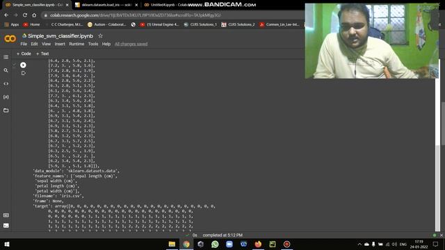 Tutorial 1 - SVM on IRIS Dataset смотреть онлайн