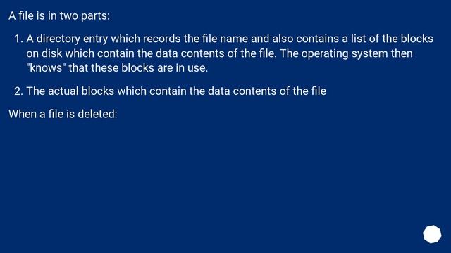 When data gets deleted from your Recycle Bin, what happens to it? смотреть онлайн