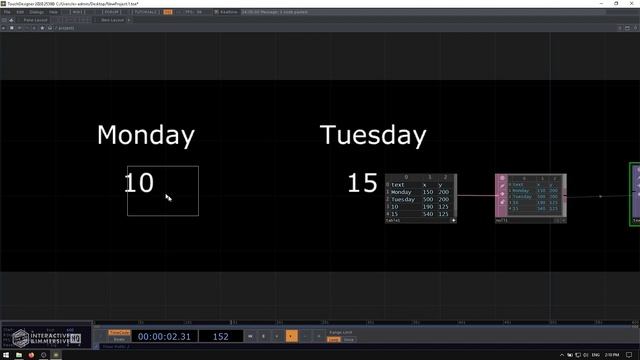 TouchDesigner Text TOP Tutorial смотреть онлайн