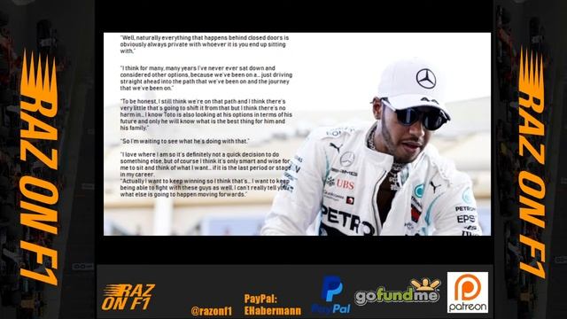 Lewis Hamilton to Ferrari? | A 25% chance | Raz on F1 смотреть онлайн