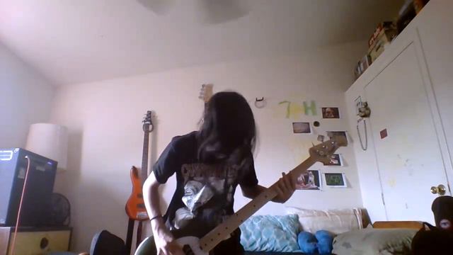 Obituary Redneck Stomp bass cover смотреть онлайн