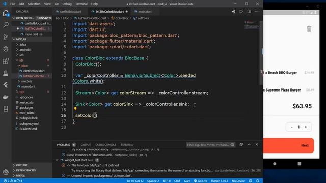 Flutter: McDonald's Concept App UI (Part-4) смотреть онлайн